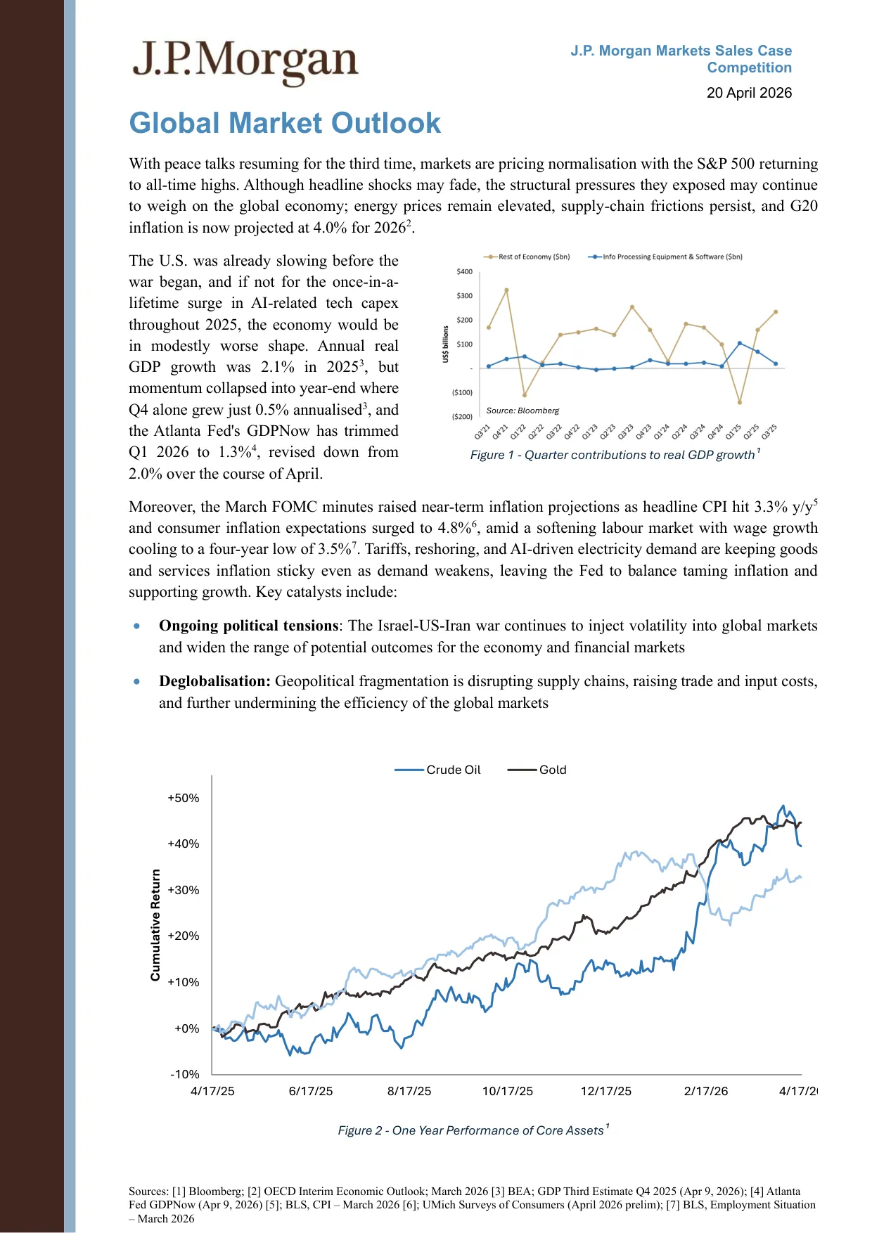 Written submission, page 1 of 3