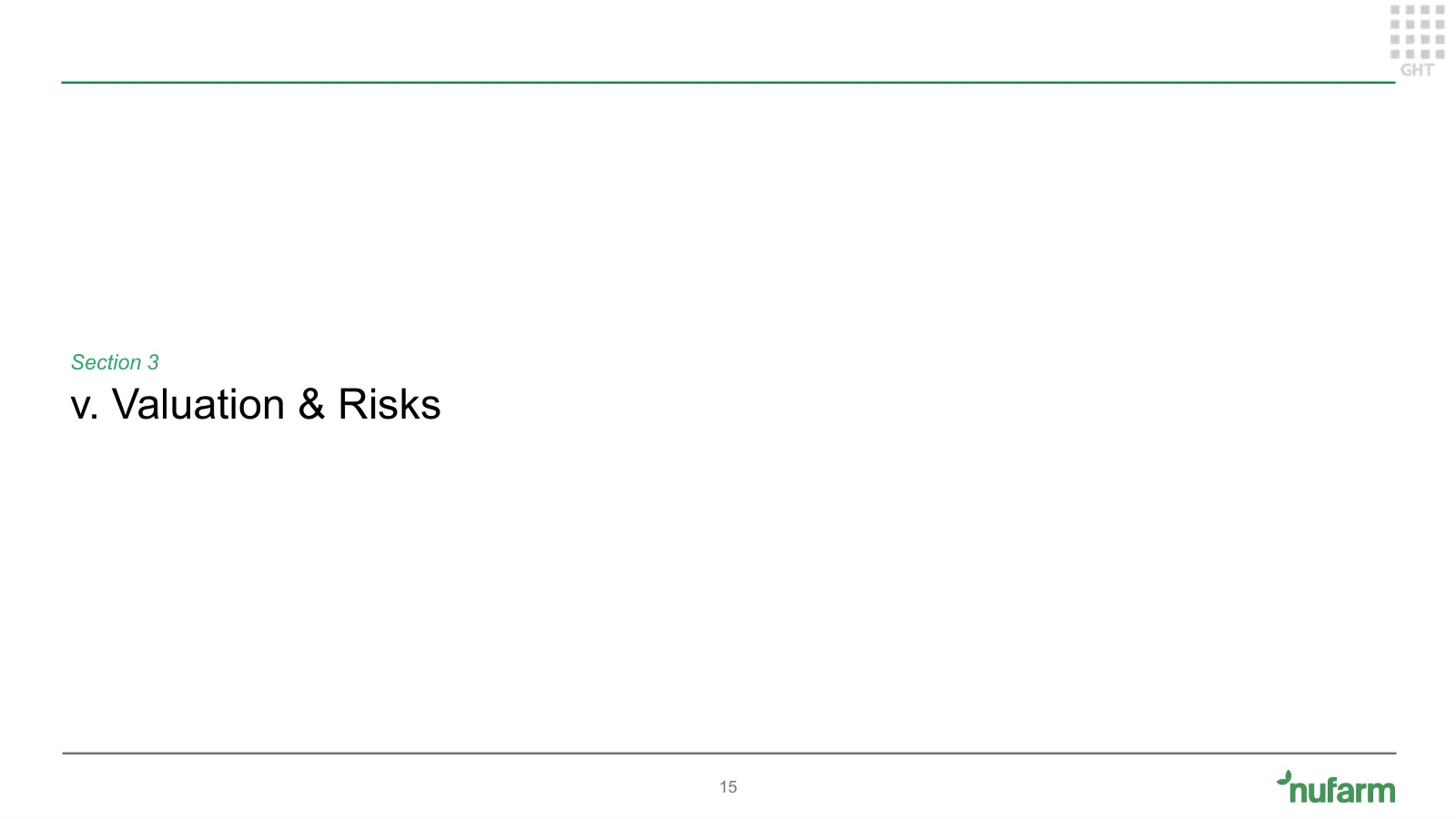 Nufarm investment proposition, slide 14 of 37